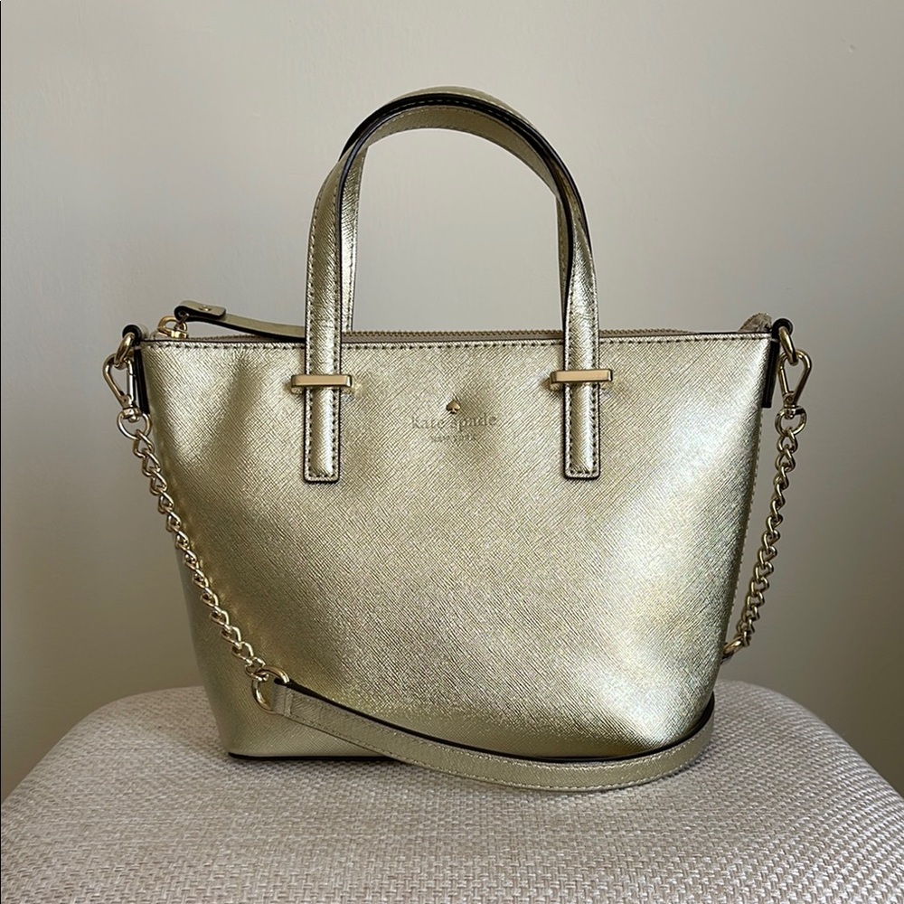 kate spade gold crossbody